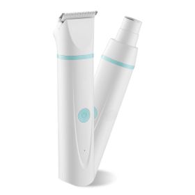 Dog Clippers for Grooming, 4 in 1 Dog Grooming Kit, Low Noise, Rechargeable Pet Shaver with 6 Combs & 4 Detachable Blades