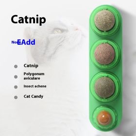 Catnip Ball Self-Hi Toy Supplies (Option: green Three in one box)