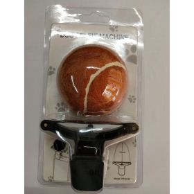 Pet photo props toy pet photo selfie artifact funny dog camera phone clip tennis selfie clip (Option: Brown)